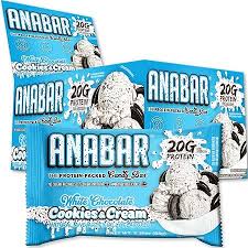 Anabar | Protein Bar | White Chocolate Cookies & Creme