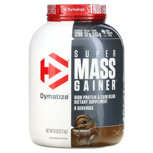 Dymatize | Super Mass Gainer (6lb) | Rich Chocolate