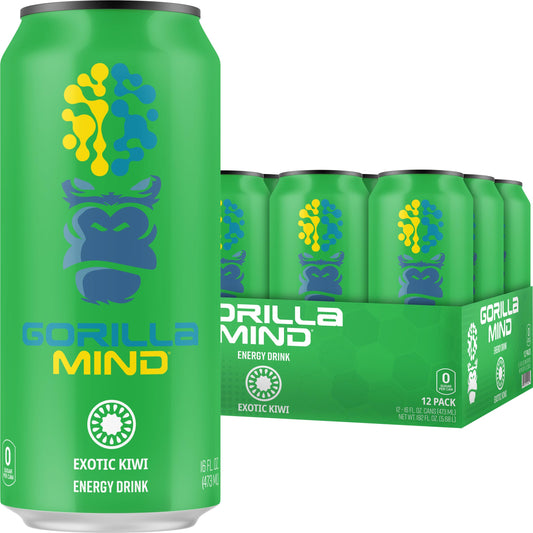 Gorilla Mind | Gorilla Mode Energy RTD | Exotic Kiwi