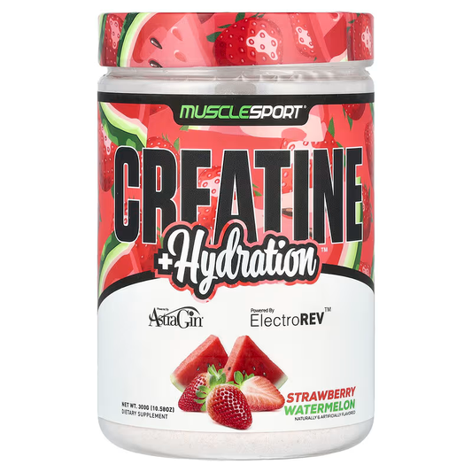 Muscle Sport | Creatine + Hydration | Watermelon/Straw