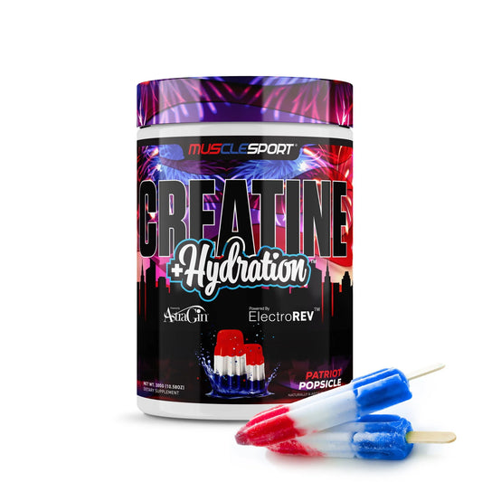 Muscle Sport | Creatine + Hydration | Patriot Popsicle