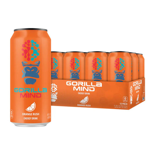 Gorilla Mind | Gorilla Mode Energy RTD | Orange Rush