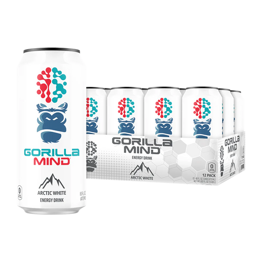 Gorilla Mind | Gorilla Mode Energy RTD | Arctic White