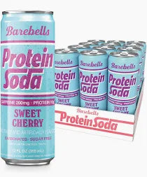 Barebell | RTD Protein Soda | Sweet Cherry