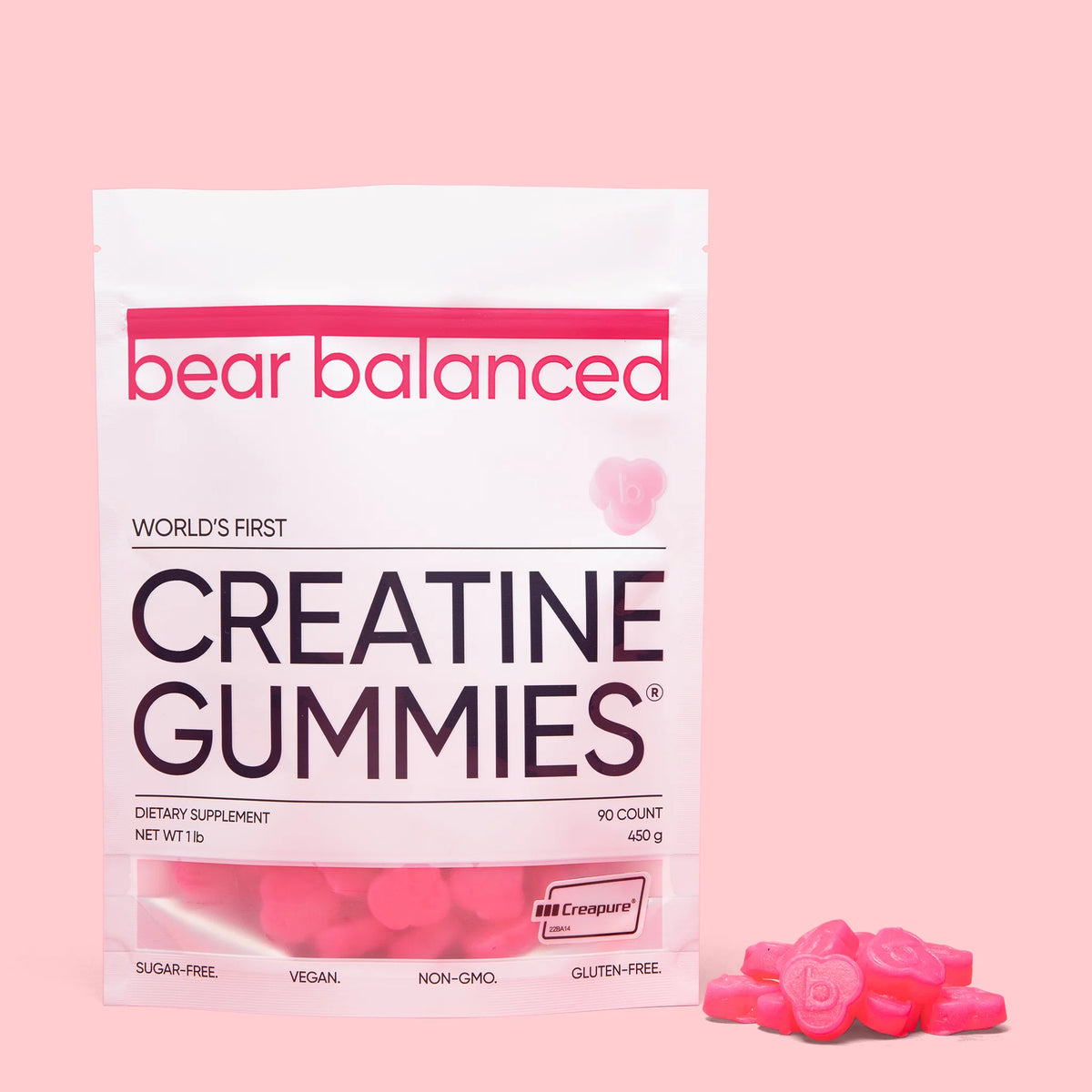 Bear Balanced | Creatine Gummies | Watermelon