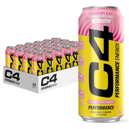 Cellucor | RTD C4 Energy | Strawberry Blast