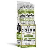 Chop House | Snack Sticks | Beef+Bison Jalapeno Pepperjack