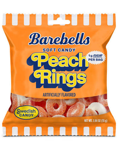 Barebell | Soft Candy | Peach Rings