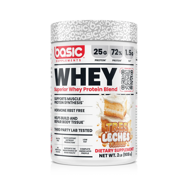 Basic | Whey Protein (2lb) | Tres Leches